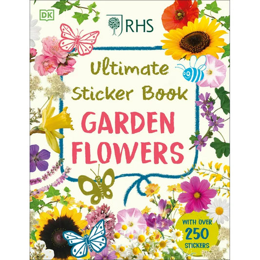 Ultimate Sticker Book Garden Flowers